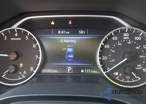 2017 Nissan Maxima 3.5S from USA, damaged, VIN 1N4AA6AP2HC412419